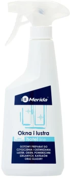 Środek do czyszczenia luster i okien Merida Hotel Line, 500ml