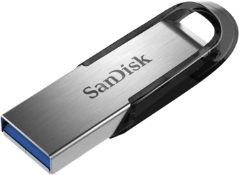 Pendrive SanDisk Cruzer Ultra Flair, 32GB, USB 3.0, srebrno-czarny