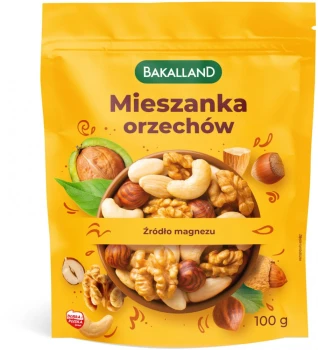 Mieszanka orzechów Bakalland, 100g