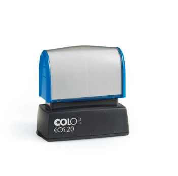 Pieczątka flashowa Colop EOS 20, obudowa czarna, wkład niebieski