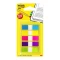 Zakładki indeksujące Post-it, PP, 11.9x43.2mm, 5x20 karteczek