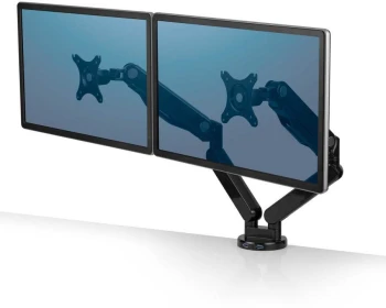 Poziome ramię na 2 monitory Fellowes Platinum Series, czarny