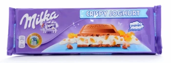 Czekolada Milka, Crispy Joghurt, 300g