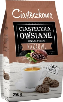 Ciasteczka owsiane Sante Ciasteczkowo, kakaowy, 250g