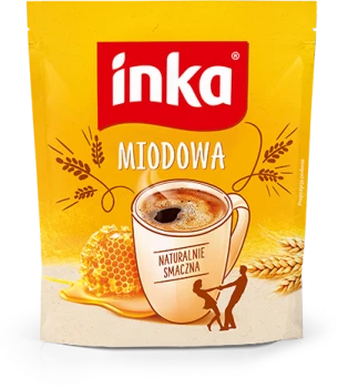 Kawa zbożowa Inka, o smaku miodowym, 200g