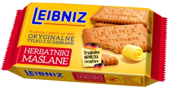 Herbatniki Leibniz Butter Biscuits, maślany, 50g