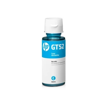 Tusz HP GT52 (M0H54AE), 8000 stron, 70ml, cyan (błękitny)