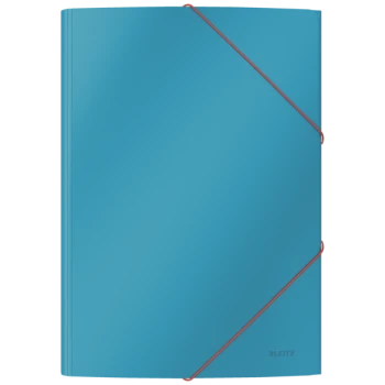 Teczka kartonowa z narożną gumką Leitz Cosy, A4, 5mm, niebieski