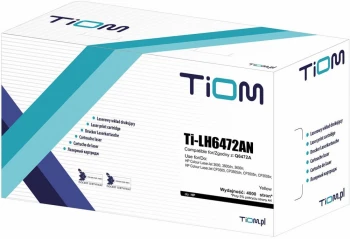 Toner Tiom Ti-LH6472AN (Q6472A), 4000 stron, yellow (żółty)