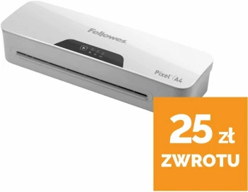 Laminator Fellowes Pixel, A4, biało-szary