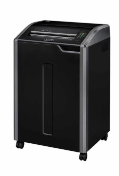 Niszczarka Fellowes 485Ci, ścinek 4x30mm, 32 kartki, P-4/T-4/O-3 DIN, czarny