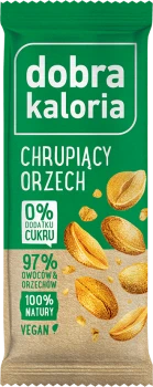 Baton Dobra Kaloria, chrupiący orzech, 35g