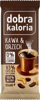 Baton Dobra Kaloria, kawa i orzech, 35g