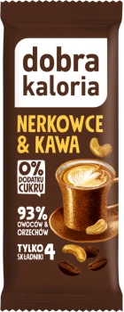 Baton Dobra Kaloria, nerkowce i kawa, 35g