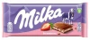 Czekolada Milka Strawberry, truskawkowa, 100g