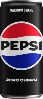 Napój gazowany Pepsi Zero, puszka, 0.2l
