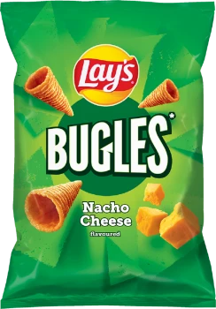 Przekąski kukurydziane Lay's Bugles Nacho Cheese, serowy, 110g