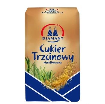 Cukier trzcinowy nierafinowany Diamant, sypki, 1kg