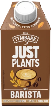 Napój owsiany Tymbark  Barista Just Plants, bez cukru, 0.5l