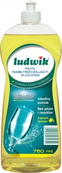 Płyn nabłyszczający do zmywarek Ludwik, lemon, 750ml