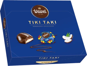 Bombonierka Wawel Tiki-Taki, kokosowo-orzechowy, 330g