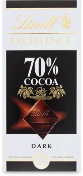 Czekolada gorzka Lindt Excellence, 70%  cocoa, 100g