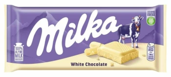 Czekolada Milka biała, 100g