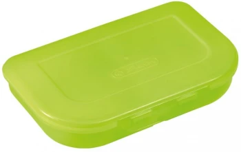 Lunchbox Herlitz, 2 komory, 23x15.5x4cm, zielony