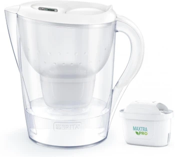 Dzbanek filtrujący Brita Marella, 2.4l, biały + 1 wkład Maxtra Pro Pure Performance