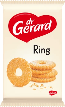 Ciastka kruche Dr Gerard Ring, posypane cukrem, 200g