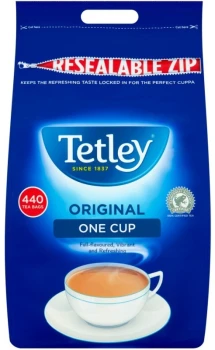 Herbata czarna w torebkach Tetley Original, 440 sztuk x 2g