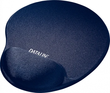 Podkładka żelowa pod mysz Dataline, 19x225x250mm, niebieski