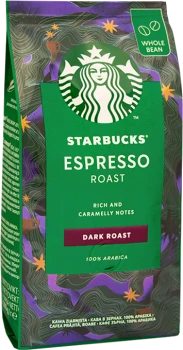 Outlet: Kawa ziarnista Starbucks Espresso Dark Roast, 200g