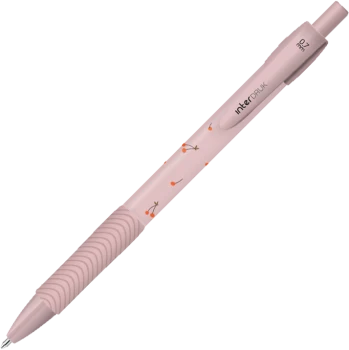 Długopis automatyczny Interdruk Cute Girl, 0.7mm, 1 sztuka, tusz niebieski/obudowa mix wzorów