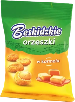 Orzeszki ziemne Beskidzkie, w karmelu, 100g