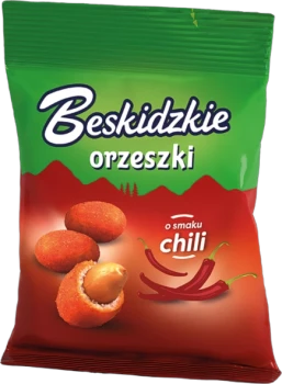 Orzeszki ziemne Beskidzkie, chili, 70g