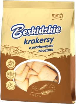 Krakersy Beskidzkie, z pradawnymi zbożami, 90g