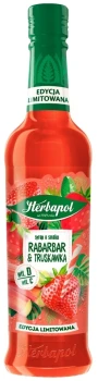 Outlet: Syrop Herbapol Sezonowe Smaki, rabarbar i truskawka, 420ml