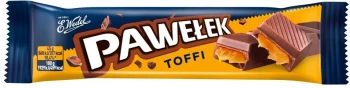 Outlet: Baton Wedel Pawełek Toffi, 45g