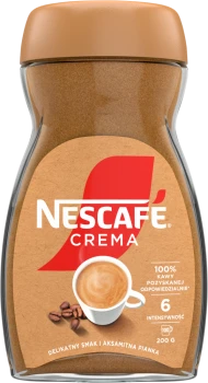 Outlet: Kawa rozpuszczalna Nescafé Crema, 200g