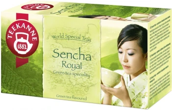 Outlet: Herbata zielona smakowa w kopertach Teekanne Sencha Royal, 20 sztuk x 1.75g