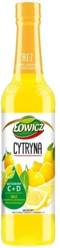 Outlet: Syrop Łowicz, cytrynowy, 400ml