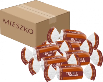 Outlet: Cukierki Mieszko Trufle Original, rumowy, 2.5 kg