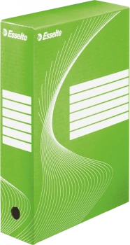 Pudło archiwizacyjne Esselte Standard, do luźnych dokumentów, 80mm zielony