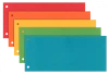 2x przekładki kartonowe gładkie Esselte Maxi, 1/3 A4, 100 sztuk,  mix kolorów