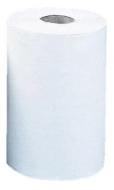 12x ręcznik papierowy Merida Optimum mini, 2-warstwowy, 60m, w roli, makulatura, 1 rolka, biały