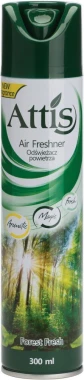 3x odświeżacz powietrza Attis  Gold Drop, spray, Forest Fresh, 300ml