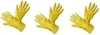 3 x rękawice lateksowe domowe Zosia Gosposia, rozmiar L, 1 para, żółty (c)