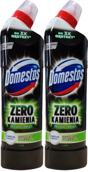 2x płyn do czyszczenia toalet Domestos Zero Kamienia Lime, 750ml