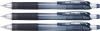 3x ołówek automatyczny Pentel EnerGize PL105, 0.5mm, z gumką, czarny